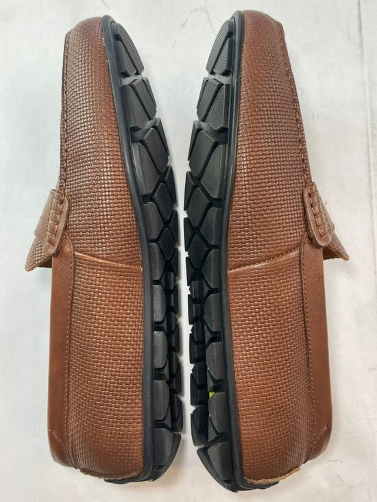 Florsheim Motor Penny DRV Moccasin Loafers Cognac Lthr Comfort Tech Men\'s Sz 11M main image 6